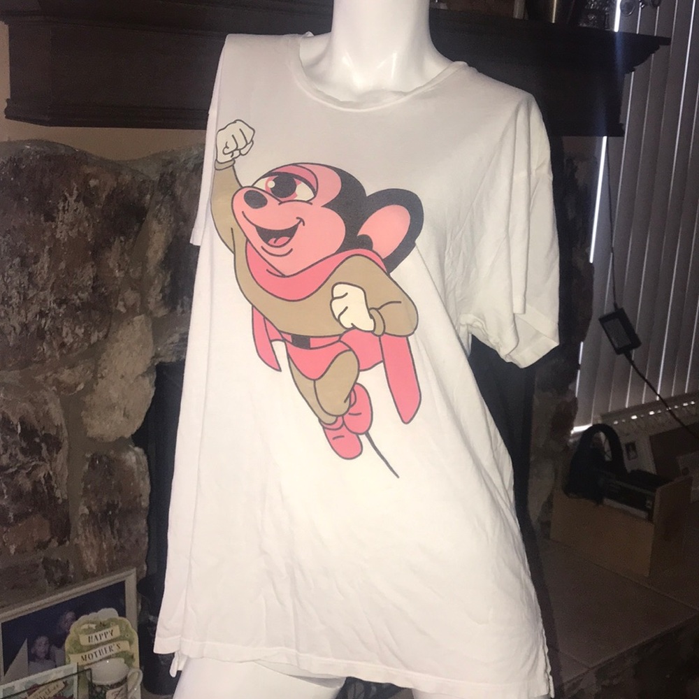 In Heroes We Trust Might Mouse Tee